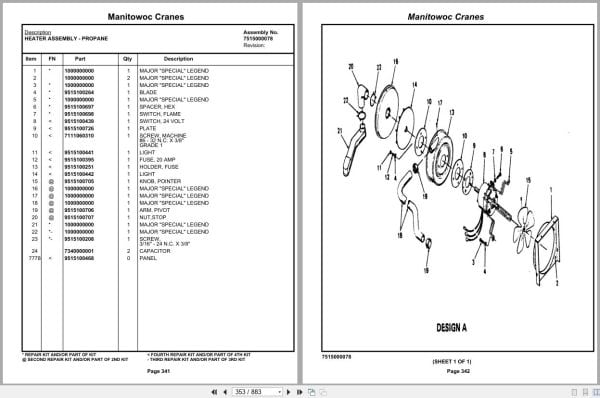 Grove Crane RT630B 69604 Parts Manual 2020 (2)