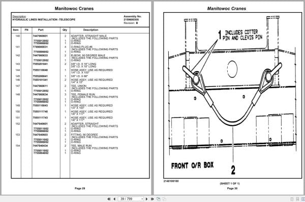 Grove Crane RT630B 70296 Parts Manual 2020 (2)
