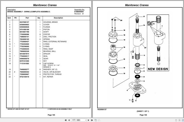 Grove Crane RT630B 72283 Parts Manual 2016 (2)