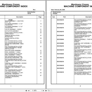 Grove Crane RT630C 79119 Parts Manual 2020 (1)