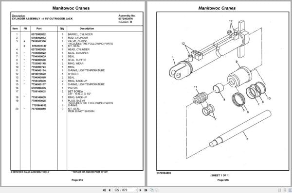 Grove Crane RT630C 79119 Parts Manual 2020 (2)