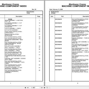 Grove Crane RT630C 79185 Parts Manual 2020 (1)