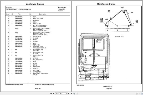 Grove Crane RT630C 79185 Parts Manual 2020 (2)