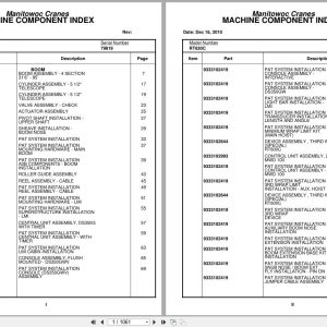 Grove Crane RT630C 79819 Parts Manual 2010 (1)