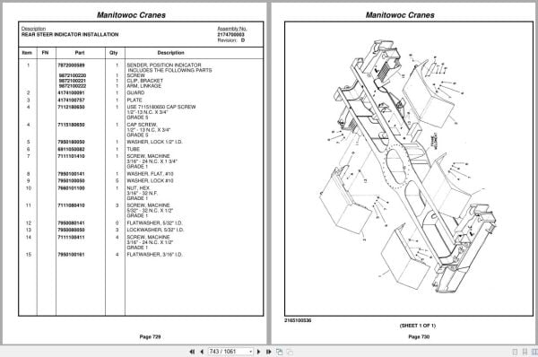 Grove Crane RT630C 79819 Parts Manual 2010 (2)