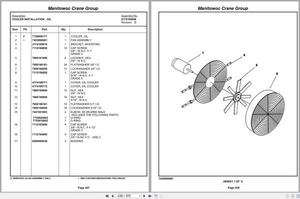 Grove Crane RT630C 81028 Parts Manual 2005 (2)