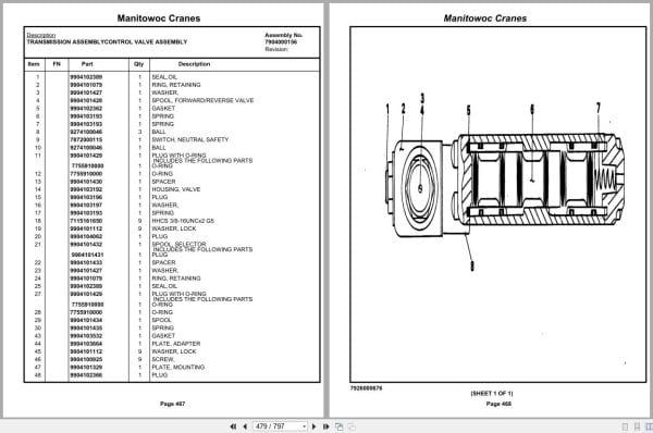 Grove Crane RT635 72287 Parts Manual 2022 (2)