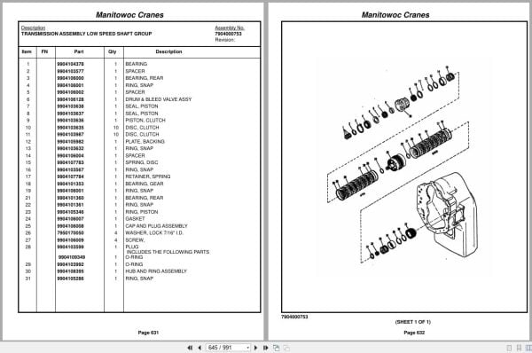 Grove Crane RT635C 220708 Parts Manual 2014 (2)