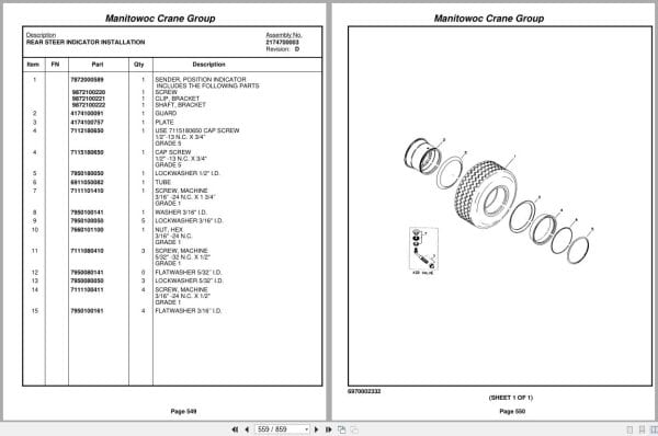 Grove Crane RT635C 77121 Parts Manual 2005 (2)