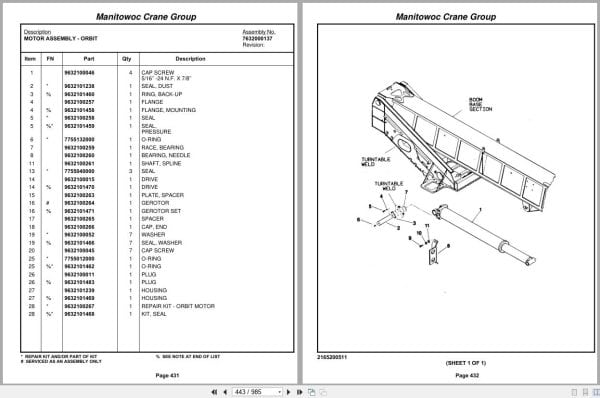 Grove Crane RT635C 77462 Parts Manual 2006 (2)