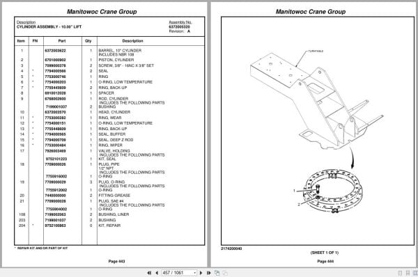 Grove Crane RT635C 82929 Parts Manual 2009 (2)