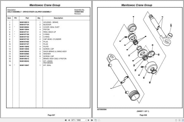Grove Crane RT635C 84321 Parts Manual 2007 (2)