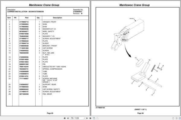 Grove Crane RT635C 87031 Parts Manual 2005 (2)