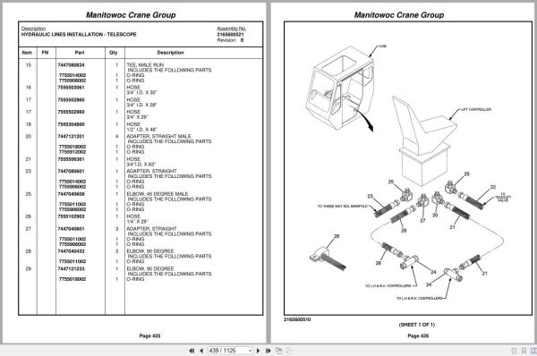 Grove Crane RT635C 87359 Parts Manual 2005 (2)