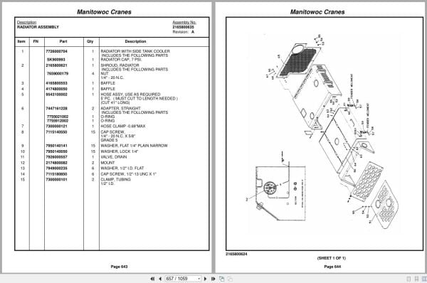 Grove Crane RT635C 87729 Parts Manual 2014 (2)