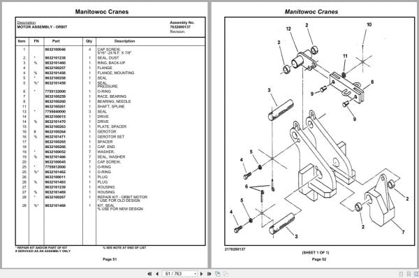 Grove Crane RT635C 87943 Parts Manual 2020 (2)