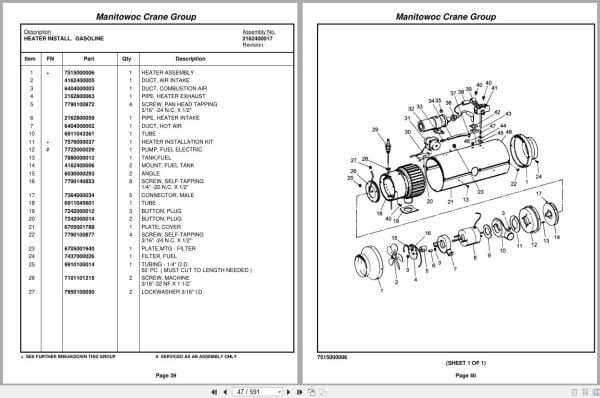 Grove Crane RT63S 20576 Parts Manual 2005 (2)