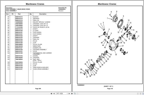 Grove Crane RT63S 21296 Parts Manual 2022 (2)