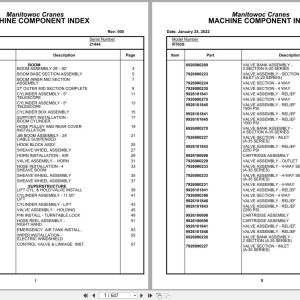 Grove Crane RT63S 21444 Parts Manual 2022 (1)