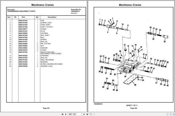 Grove Crane RT63S 21444 Parts Manual 2022 (2)