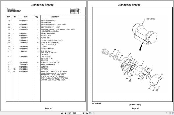 Grove Crane RT640E 221818 Parts Manual 2014 (2)