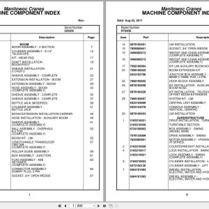 Grove Crane RT640E 222305 Parts Manual 2011 (1)