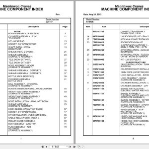 Grove Crane RT640E 224157 Parts Manual 2013 (1)