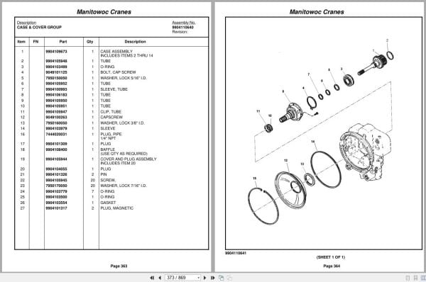 Grove Crane RT640E 226169 Parts Manual 2009 (2)