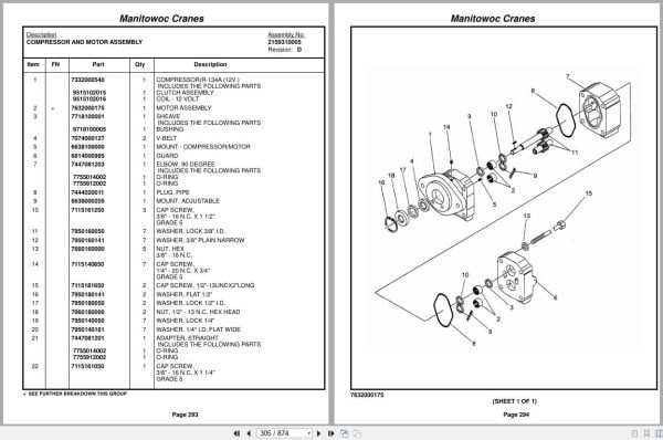 Grove Crane RT650E 221764 Parts Manual 2014 (2)