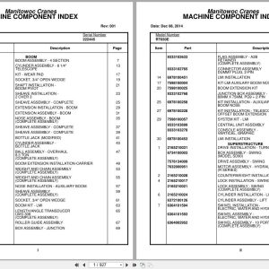 Grove Crane RT650E 222445 Parts Manual 2014 (1)