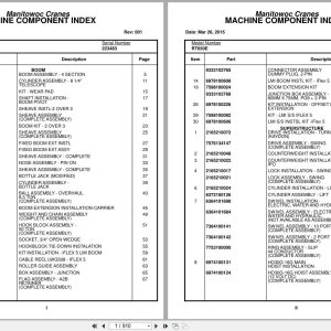 Grove Crane RT650E 223483 Parts Manual 2015 (1)