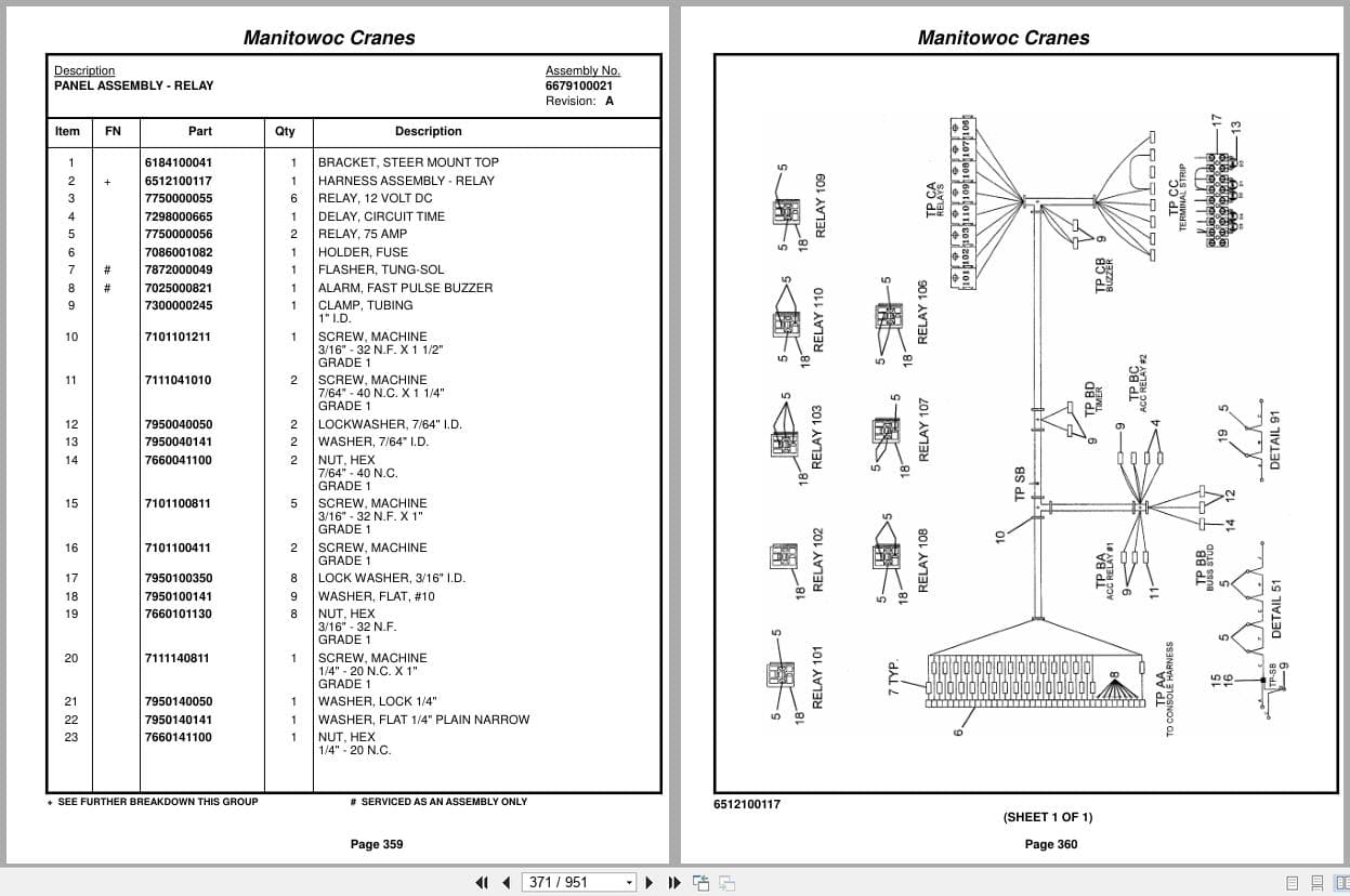 Grove Crane RT650E 223850 Parts Manual 2015 (2)