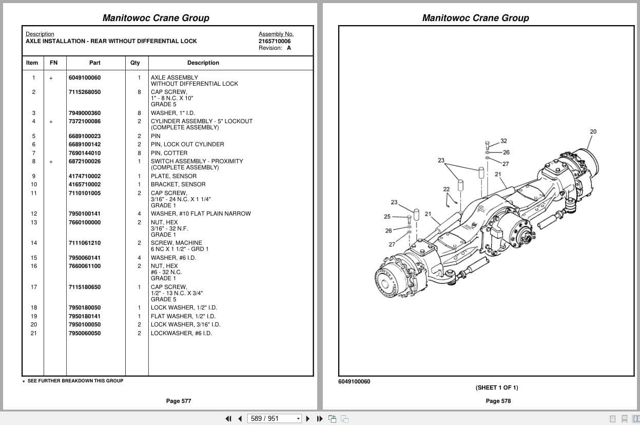 Grove Crane RT650E 224708 Parts Manual 2008 (2)
