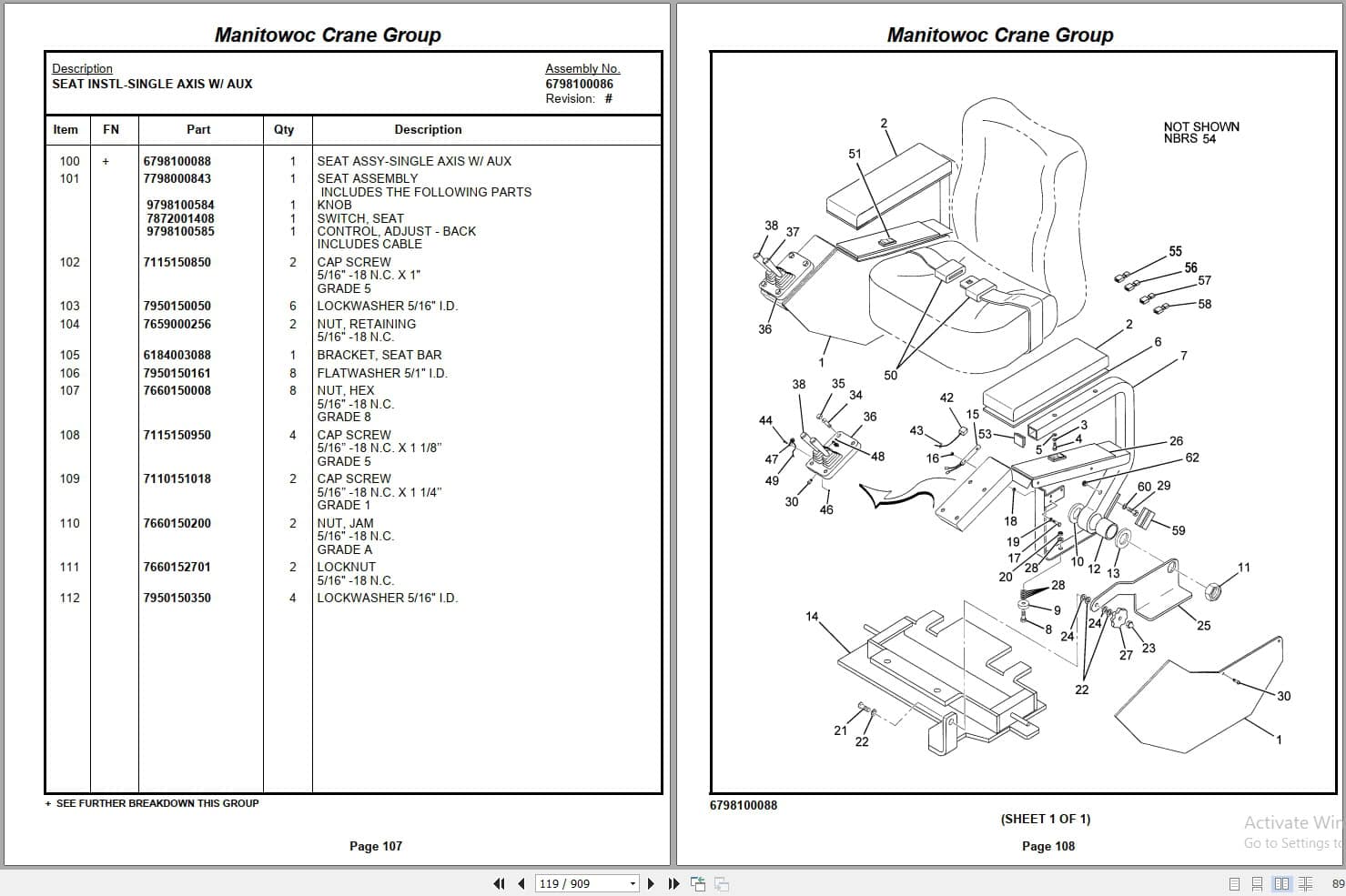 Grove Crane RT650E 224848 Parts Manual 2005 (2)
