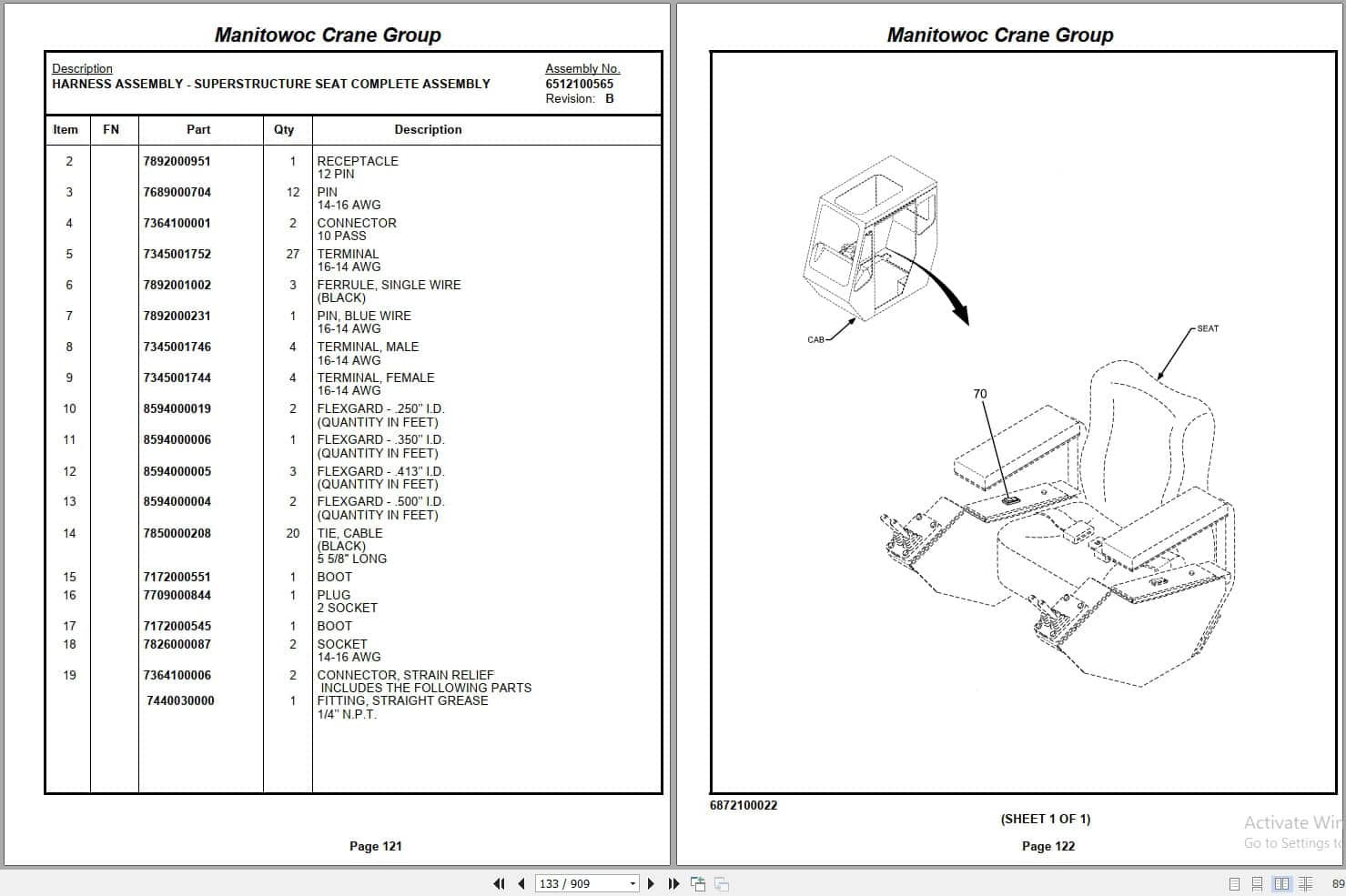 Grove Crane RT650E 224851 Parts Manual 2005 (2)
