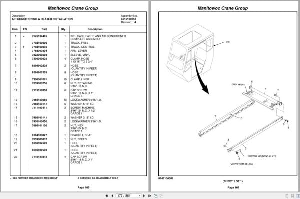 Grove Crane RT650E 224954 Parts Manual 2005 (2)