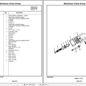 Grove Crane RT650E 225305 Parts Manual 2006 (2)