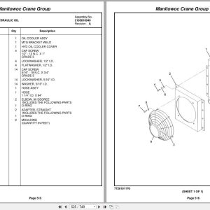 Grove Crane RT650E 225386 Parts Manual 2006 (2)