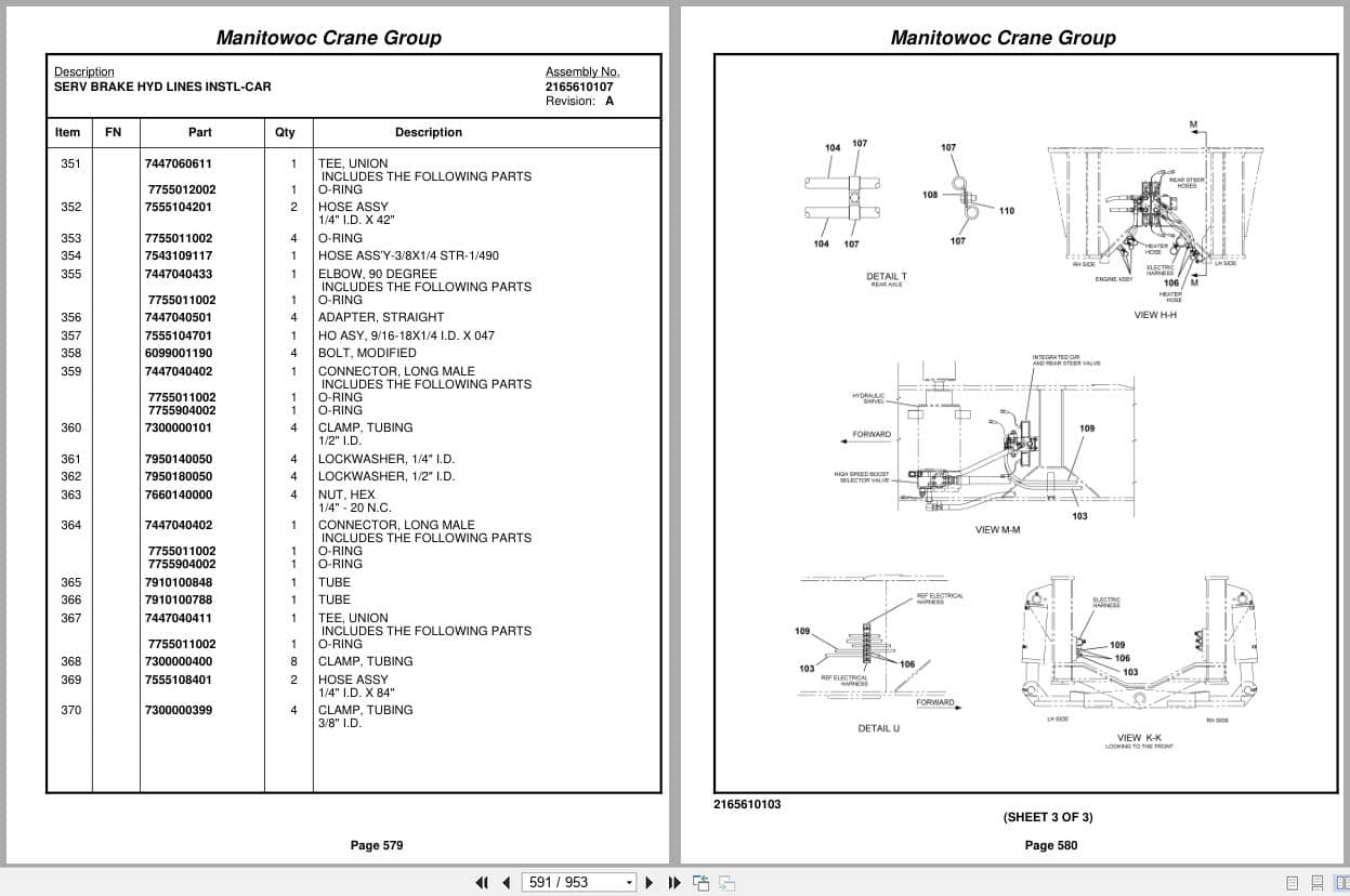 Grove Crane RT650E 225549 Parts Manual 2007 (2)