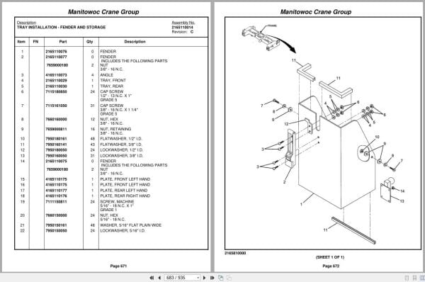 Grove Crane RT650E 226254 Parts Manual 2007 (2)