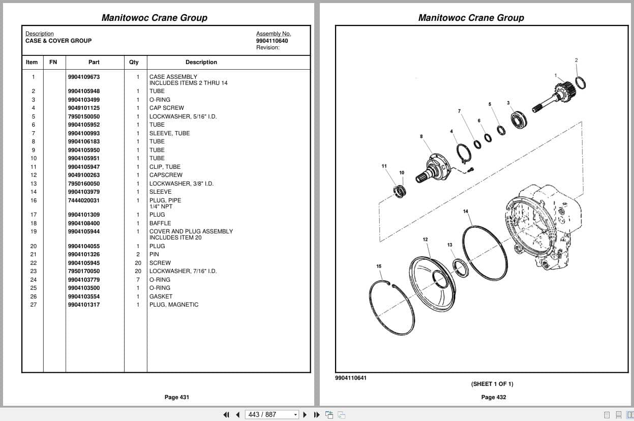 Grove Crane RT650E 226730 Parts Manual 2007 (2)