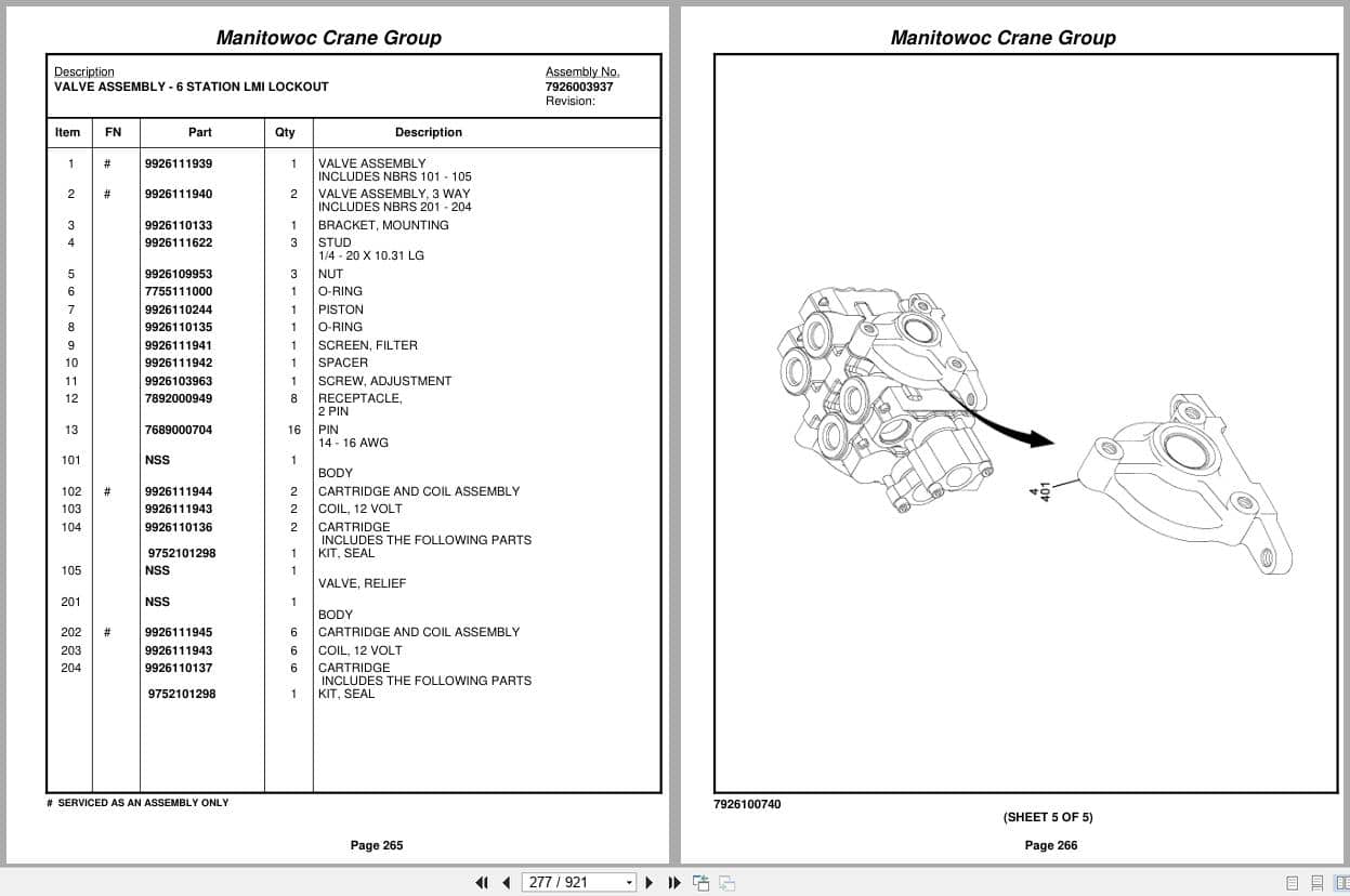 Grove Crane RT650E 226758 Parts Manual 2007 (2)