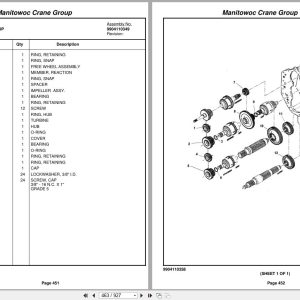 Grove Crane RT650E 226841 Parts Manual 2008 (2)