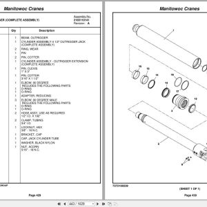 Grove Crane RT650E 227104 Parts Manual 2010 (2)