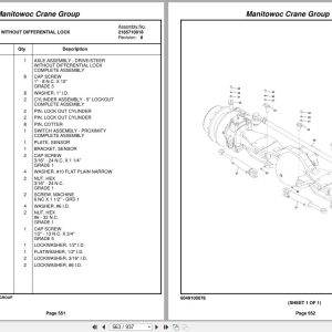 Grove Crane RT650E 227171 Parts Manual 2007 (2)