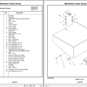 Grove Crane RT650E 227316 Parts Manual 2008 (2)