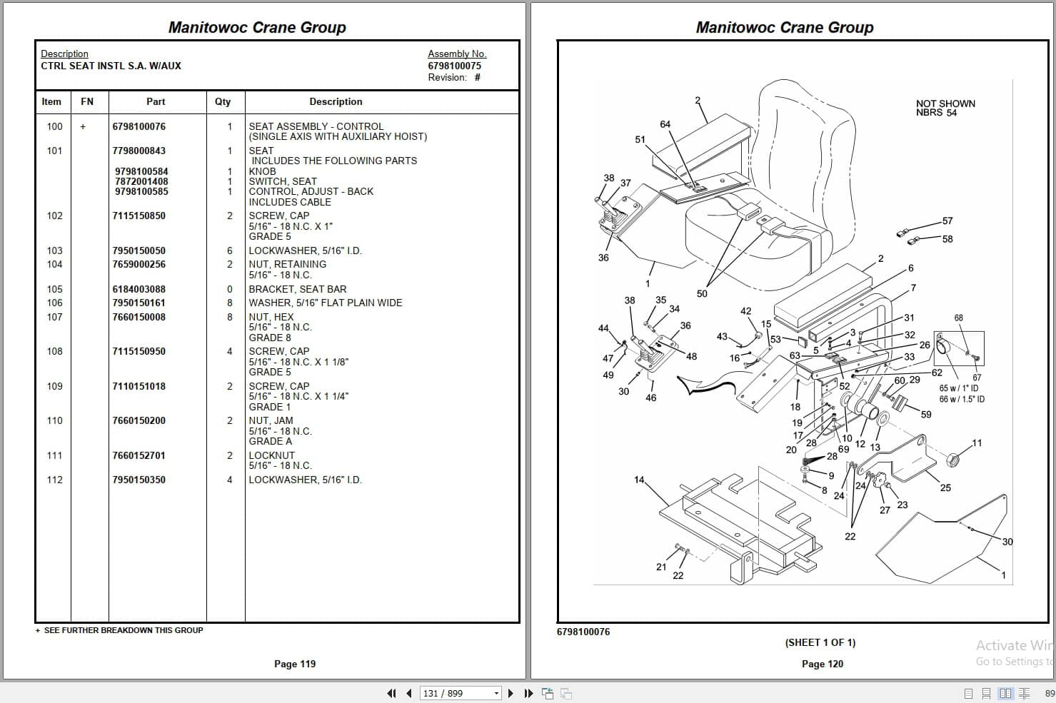 Grove Crane RT650E 227321 Parts Manual 2007 (2)