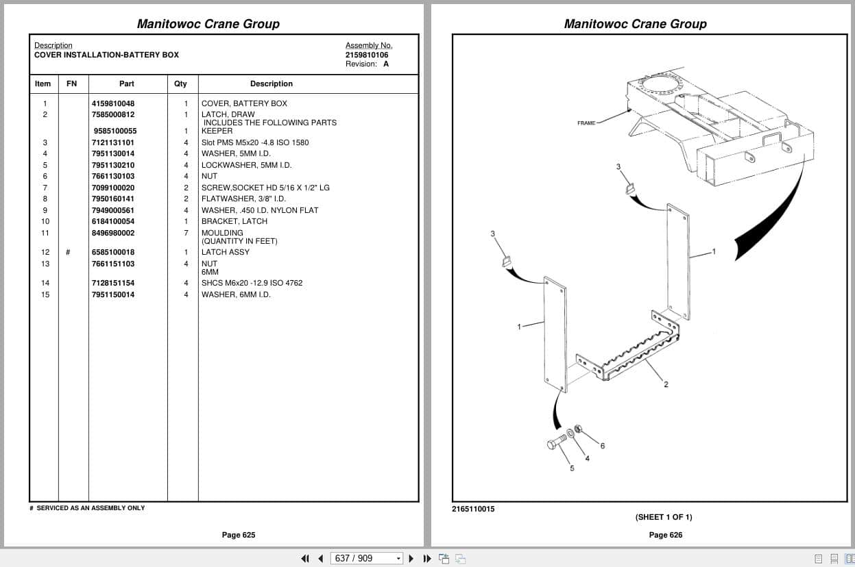 Grove Crane RT650E 227415 Parts Manual 2007 (2)