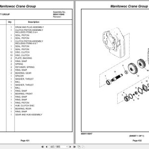 Grove Crane RT650E 227569 Parts Manual 2007 (2)