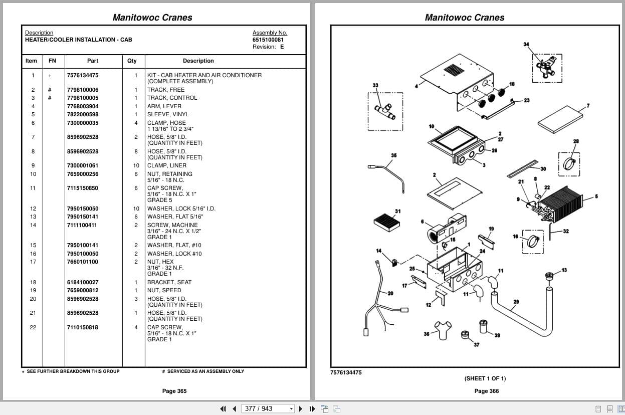 Grove Crane RT650E 227764 Parts Manual 2016 (2)